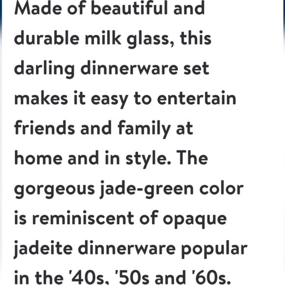 ❤️ New Pioneer Woman Timeless Beauty Jade 2-Pack Dinnerware Sets - Picture 4 of 9